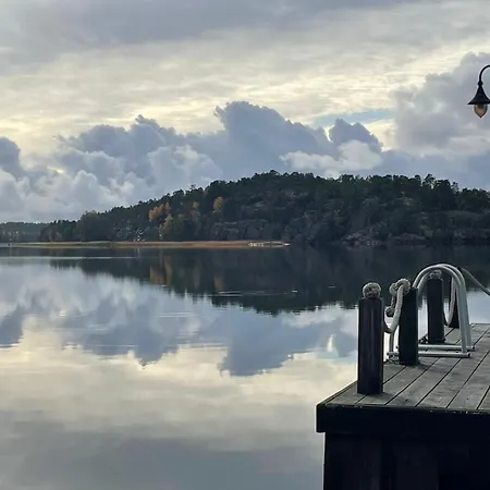 Privat Strandvilla I Vackra Lägenhet