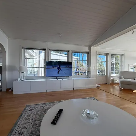 Privat Strandvilla I Vackra شقة *